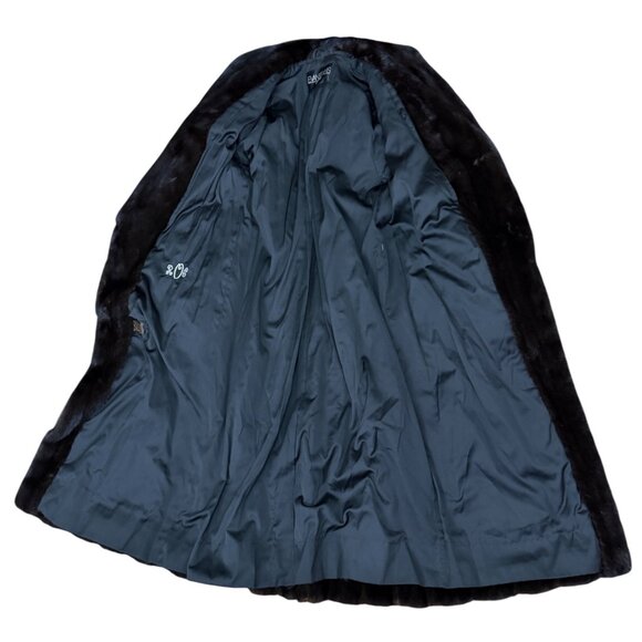 Vintage BILL BLASS for EVANSFURS at LAZARUS Full Length Mink Coat Womens Large? - Picture 7 of 12